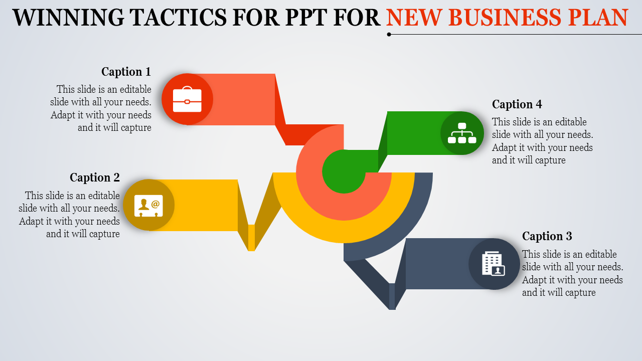 Free - Powerful PPT for new business plan PowerPoint and Google Slides